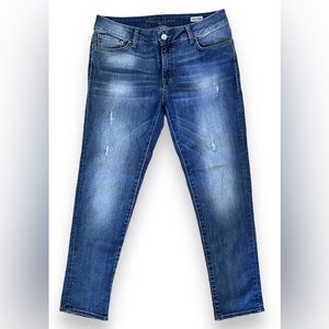 SOLD! MAVI Angie Mid-Rise Slim Straight Leg Blue Denim Jeans, Women’s Size 31